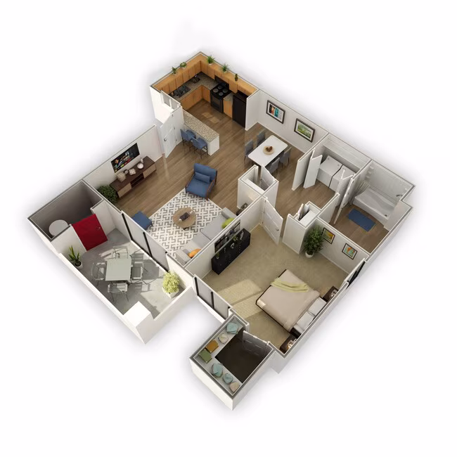 Unit A10-1036 A8-2025 floor plan